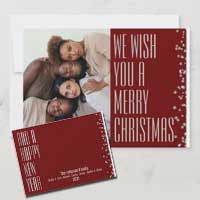 Personalized Holiday Greeting with Photo